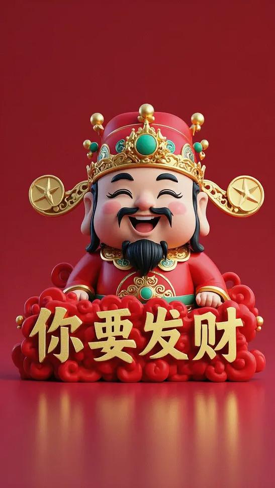 发财壁纸2026最新款图片