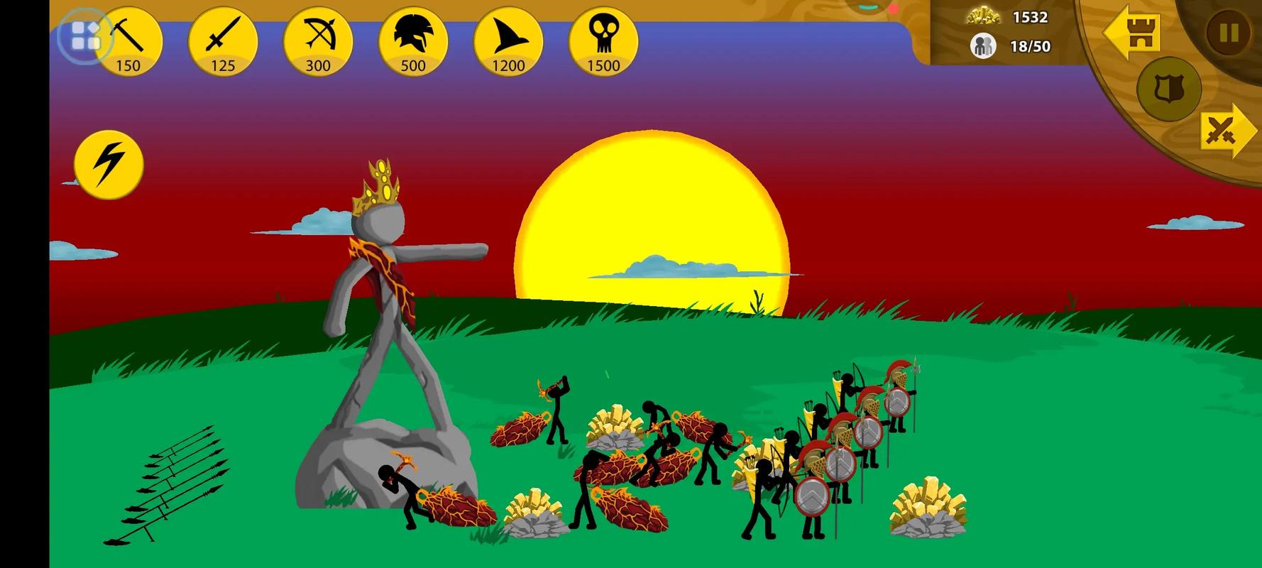 火柴人战争2无限版游戏截图