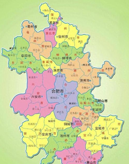 安徽宣城市地图