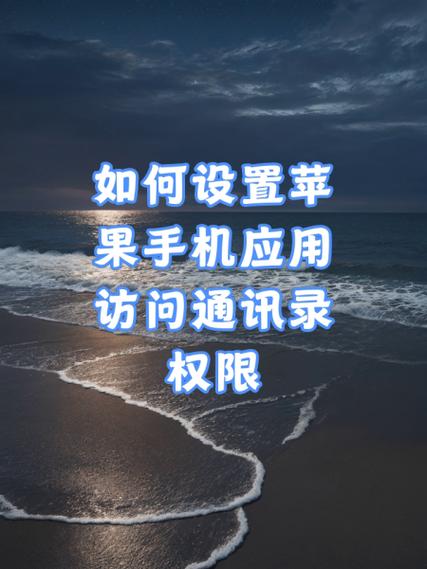 iPhone设置访问权限