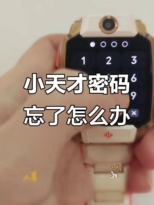 小天才家长助手密码忘记
