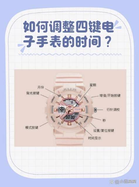 4键电子手表怎么关机