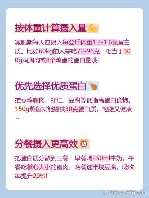 体重蛋白质计算公式