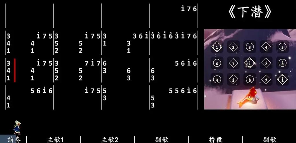 光遇最难琴谱