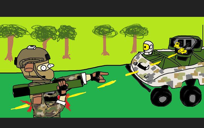 武装突袭三闪退